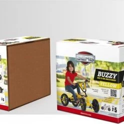 BERG Buzzy Yellow Skelter - Geel - 2 Tot 5 Jaar - Verstelbaar Zadel + Stuur -duurzamer-speelgoed Verkoop 550x301 8