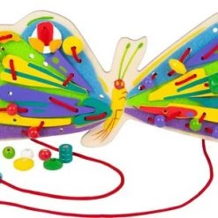 Small Foot Company Small Foot Rupsje Nooitgenoeg Rijgkralen - Vanaf 4 Jaar - Uren Speelplezier En Oneindige Fantasie!