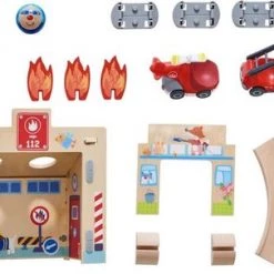 Haba Kullerbü Knikkerbaan Brandweerkazerne 14 Haba Kullerbü Knikkerbaan Brandweerkazerne -duurzamer-speelgoed Verkoop 550x303 3