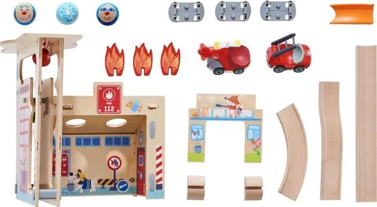 Haba Kullerbü Knikkerbaan Brandweerkazerne 5 Haba Kullerbü Knikkerbaan Brandweerkazerne - Afbeelding 3