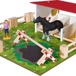 Eichhorn Paardenstal Houten Speelgoed