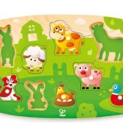 Hape Boerderij Vormenpuzzel
