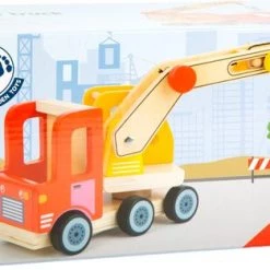 Small Foot Company Houten Hijskraan Truck - Rood -duurzamer-speelgoed Verkoop 550x313 5