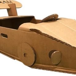 Kartonnen Speelauto - Sinterklaas Cadeau - Hobbykarton - KarTent -duurzamer-speelgoed Verkoop 550x313 7