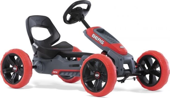 BERG Reppy Rebel Skelter - Grijs/Rood - Met Soundbox - 2,5 Tot 6 Jaar 5 BERG Reppy Rebel Skelter - Grijs/Rood - Met Soundbox - 2,5 Tot 6 Jaar - Afbeelding 3