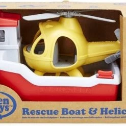 Green Toys Speelgoed Speelgoed Reddingsboot Met Helicopter - Green Toys -duurzamer-speelgoed Verkoop 550x318 6
