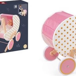 Janod - Poppenwagen - Candy Chic -duurzamer-speelgoed Verkoop 550x320 4