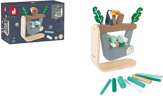 Janod Evenwichtsspel Luiaard 8 Janod Evenwichtsspel Luiaard - Afbeelding 6