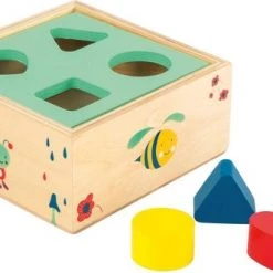 Small Foot Company Small Foot - Shape-Fitting Cube "Move It!"
