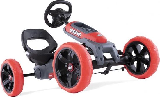 BERG Reppy Rebel Skelter - Grijs/Rood - Met Soundbox - 2,5 Tot 6 Jaar 3 BERG Reppy Rebel Skelter - Grijs/Rood - Met Soundbox - 2,5 Tot 6 Jaar