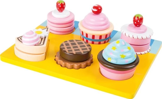 Small Foot Company Small Foot Houten Cupcakes En Gebak 3 Small Foot Company Small Foot Houten Cupcakes En Gebak