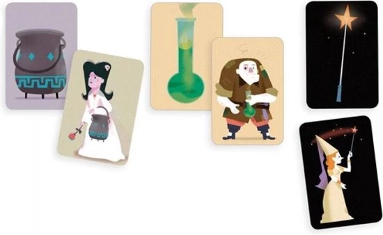 Djeco - Djeco Kaartspel Magic School 4 Djeco - Djeco Kaartspel Magic School - Afbeelding 2