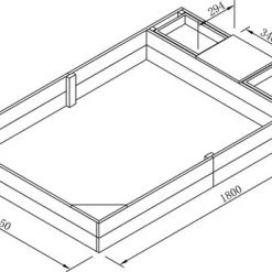AXI Kelly Zandbak Met Waterbakken En Bankje Antraciet/bruin - Met 2 Blauwe Bakken - Inclusief Afdekzeil En Gronddoek -duurzamer-speelgoed Verkoop 550x345 6