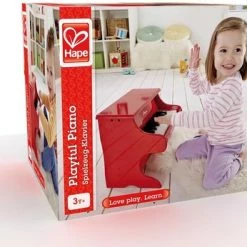 Hape Piano - Speelgoedinstrument - Rood -duurzamer-speelgoed Verkoop 550x346 2