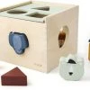 Trixie Houten Vormendoos | Vormenstoof | Dieren | Houten Speelgoed | Sorteerdoos