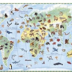 Djeco De Dierenwereld - 100 Stukjes