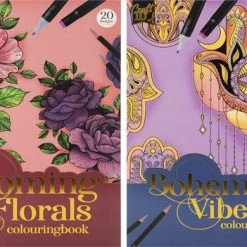 Craft Sensations Colouringbook For Adults | Set Van 2 | Geschikt Voor Markers En Kleurpotloden | 250 Grams Papier | Elk Kleurboek Voorzien Van 20 Pagina's | Kleurboek Voor Volwassenen | 40 Designs In Totaal 12 Craft Sensations Colouringbook For Adults | Set Van 2 | Geschikt Voor Markers En Kleurpotloden | 250 Grams Papier | Elk Kleurboek Voorzien Van 20 Pagina's | Kleurboek Voor Volwassenen | 40 Designs In Totaal -duurzamer-speelgoed Verkoop 550x351 1