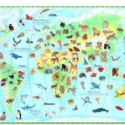 Djeco De Dierenwereld - 100 Stukjes -duurzamer-speelgoed Verkoop 550x351