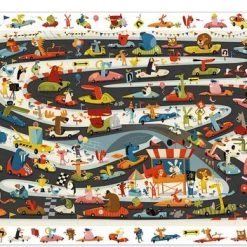 Djeco - Puzzel - Autorally - 54 Stukjes -duurzamer-speelgoed Verkoop 550x352