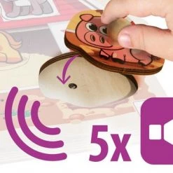 Eichhorn Houten Nopjespuzzel Met Geluid, 6dlg. -duurzamer-speelgoed Verkoop 550x355 9