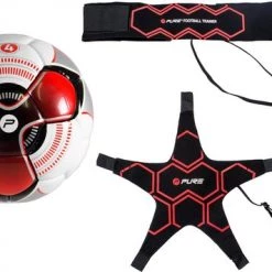 Pure2Improve Football Trainer Met Bal Maat 4