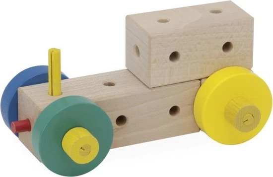 Matador Maker 3+ 34-delig Ki0 Houten Constructiespeelgoed 5 Matador Maker 3+ 34-delig Ki0 Houten Constructiespeelgoed - Afbeelding 3