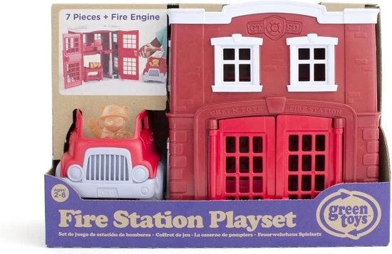Green Toys Inc Brandweer Kazerne - Green Toys 9 Green Toys Inc Brandweer Kazerne - Green Toys - Afbeelding 7