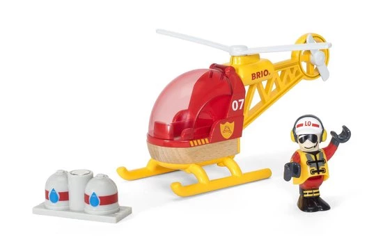 BRIO Brandweer Helikopter - 33797 3 BRIO Brandweer Helikopter - 33797