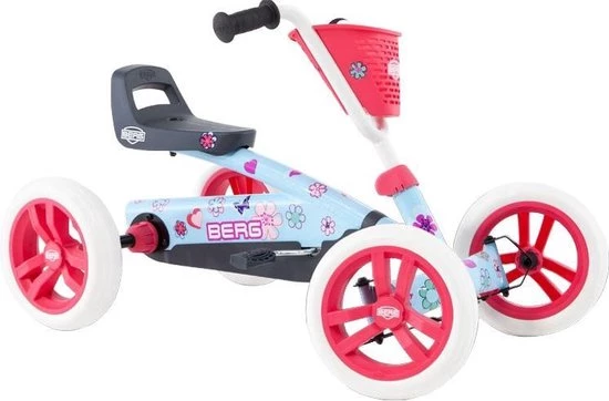 BERG Buzzy Bloom Skelter - Wit/Lichtblauw - 2 Tot 5 Jaar 5 BERG Buzzy Bloom Skelter - Wit/Lichtblauw - 2 Tot 5 Jaar - Afbeelding 3