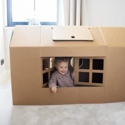 Kartonnen Kinder Speelhuis - Sinterklaas Cadeau - Hobbykarton - KarTent 20 Kartonnen Kinder Speelhuis - Sinterklaas Cadeau - Hobbykarton - KarTent -duurzamer-speelgoed Verkoop 550x366 138