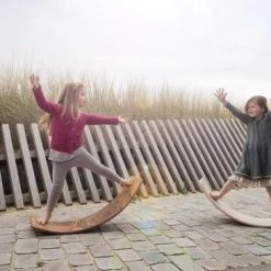 Wobbel - Original - Blank Gelakt Met Vilt - Grijs 25 Wobbel - Original - Blank Gelakt Met Vilt - Grijs -duurzamer-speelgoed Verkoop 550x366 16