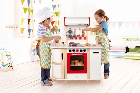 Hape Multifunctionele Houten Keuken 9 Hape Multifunctionele Houten Keuken - Afbeelding 7