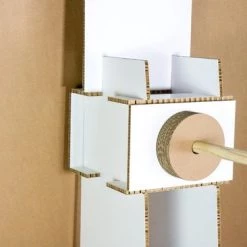 Kartonnen Rad Van Fortuin - Draairad Groot Diameter 70 Cm - Duurzaam Karton - Hobbykarton - KarTent -duurzamer-speelgoed Verkoop 550x366 28