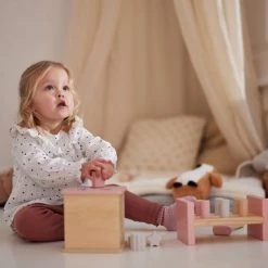 Jollein Houten Hamerbank - Pink -duurzamer-speelgoed Verkoop 550x366 50