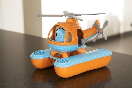 Green Toys Inc Green Toys Zee Helikopter Oranje/Blauw 11 Green Toys Inc Green Toys Zee Helikopter Oranje/Blauw - Afbeelding 9