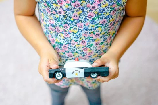 Mr. Dendro - Politie Auto - Grote Speelgoedauto 12,5cm - Houten Speelgoed Auto Vanaf 3 Jaar 6 Mr. Dendro - Politie Auto - Grote Speelgoedauto 12,5cm - Houten Speelgoed Auto Vanaf 3 Jaar - Afbeelding 4