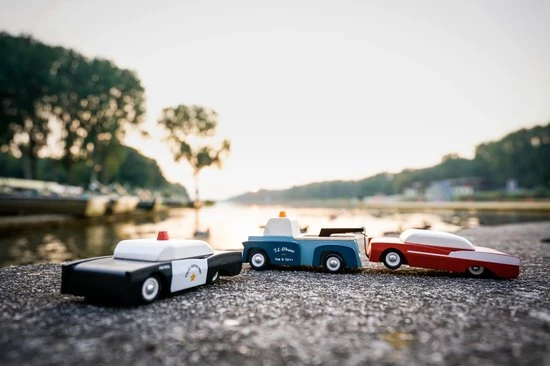 Mr. Dendro - Politie Auto - Grote Speelgoedauto 12,5cm - Houten Speelgoed Auto Vanaf 3 Jaar 7 Mr. Dendro - Politie Auto - Grote Speelgoedauto 12,5cm - Houten Speelgoed Auto Vanaf 3 Jaar - Afbeelding 5