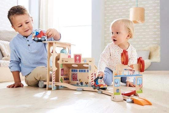 Haba Kullerbü Knikkerbaan Brandweerkazerne 11 Haba Kullerbü Knikkerbaan Brandweerkazerne - Afbeelding 9