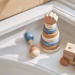 Jollein Houten Stapeltoren - Shell - Blue -duurzamer-speelgoed Verkoop 550x367 37