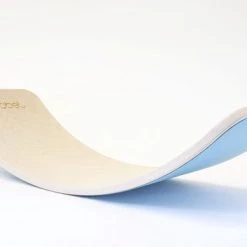 Wobbel Original Lucht (blauw) - Linnen / Whitewash Houten Balance Board Van 90 Cm Met Blauw Wolvilt -duurzamer-speelgoed Verkoop 550x367 44