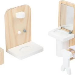 Small Foot Company Small Foot Poppenhuismeubels Meisjes Hout Blank/wit 4-delig -duurzamer-speelgoed Verkoop 550x370 8