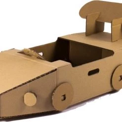 Kartonnen Speelauto - Sinterklaas Cadeau - Hobbykarton - KarTent -duurzamer-speelgoed Verkoop 550x372 4