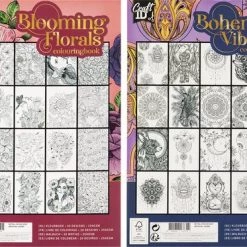 Craft Sensations Colouringbook For Adults | Set Van 2 | Geschikt Voor Markers En Kleurpotloden | 250 Grams Papier | Elk Kleurboek Voorzien Van 20 Pagina's | Kleurboek Voor Volwassenen | 40 Designs In Totaal 11 Craft Sensations Colouringbook For Adults | Set Van 2 | Geschikt Voor Markers En Kleurpotloden | 250 Grams Papier | Elk Kleurboek Voorzien Van 20 Pagina's | Kleurboek Voor Volwassenen | 40 Designs In Totaal -duurzamer-speelgoed Verkoop 550x373 2