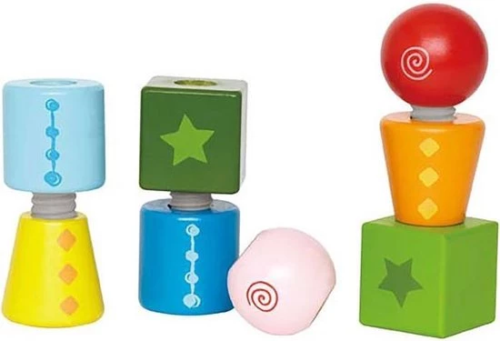 Hape Schroef Vormen 4 Hape Schroef Vormen - Afbeelding 2