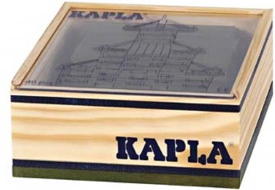 KAPLA Kleur - 40 Plankjes - Groen 7 KAPLA Kleur - 40 Plankjes - Groen - Afbeelding 5