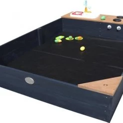 AXI Kelly Zandbak Met Speelkeuken Antraciet/bruin - Wastafel Incl. 17-delige Accessoire-set - Inclusief Afdekzeil En Gronddoek -duurzamer-speelgoed Verkoop 550x380 6