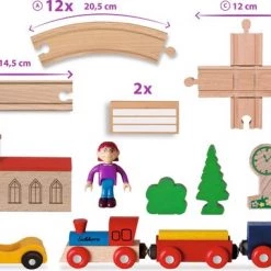 Eichhorn - Treinset 8-vormig - Houten Speelgoed -duurzamer-speelgoed Verkoop 550x381 6