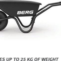 BERG Dempy Black Kinderkruiwagen - Metaal - Met Kunststof Bak - Luchtband - Zwart -duurzamer-speelgoed Verkoop 550x383 14