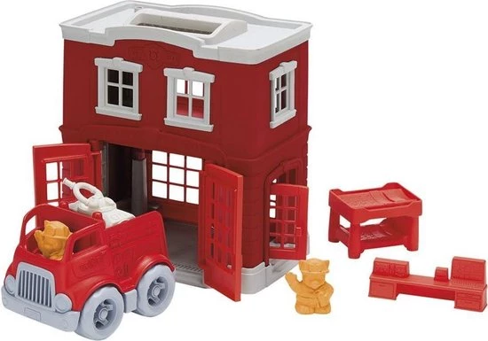 Green Toys Inc Brandweer Kazerne - Green Toys 15 Green Toys Inc Brandweer Kazerne - Green Toys - Afbeelding 13