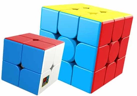 Moyu Meilong 2x2 En 3x3 Pakket - Speedcube 3 Moyu Meilong 2x2 En 3x3 Pakket - Speedcube